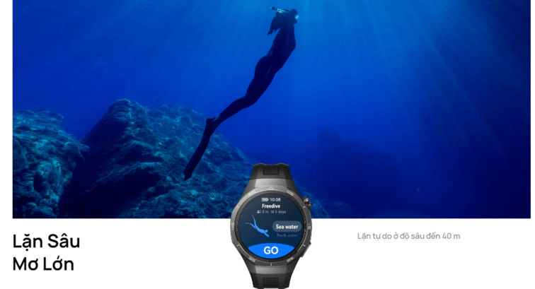 Huawei WATCH GT 5 Pro nhiều chế độ luyện tập