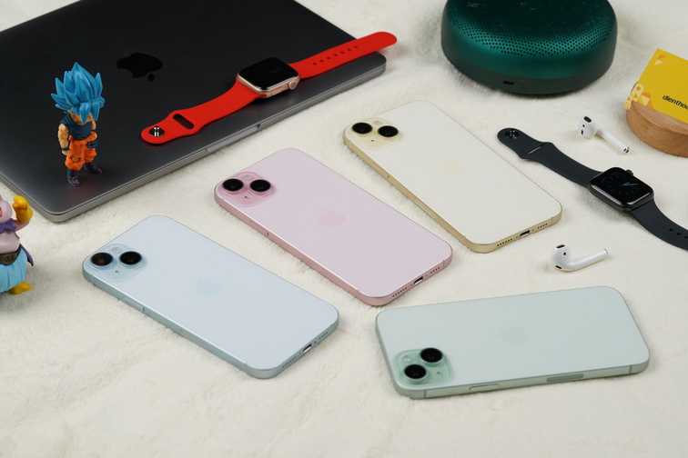 thiết kế iphone 15 plus đã kích