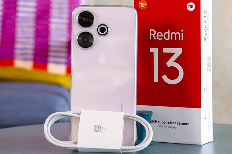 thiết kế xiaomi redmi 13