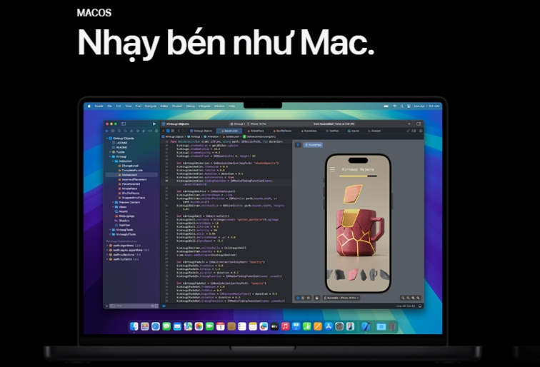 Hệ sinh thái macOS mượt mà