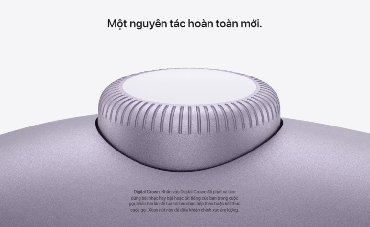 Nút xoay Digital Crown siêu tiện lợi, thao tác dễ dàng