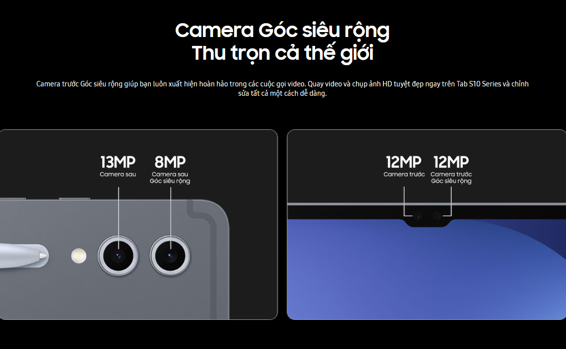 camera galaxy tab s10 series
