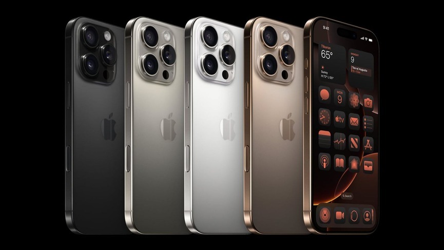 màu sắc của iphone 16 pro max