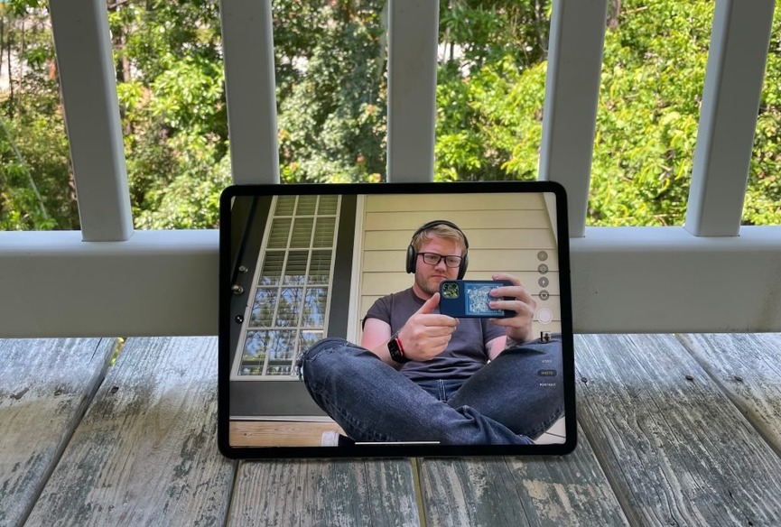 camera trước ipad pro 2021