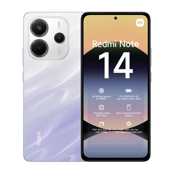 Xiaomi Redmi Note 14 6GB/128GB Chính Hãng