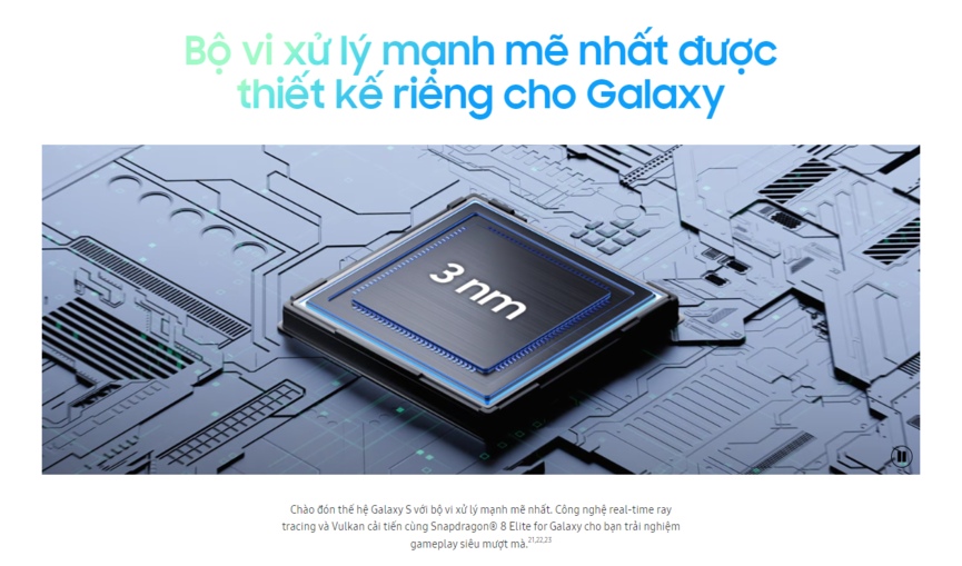 Snapdragon 8 Elte mạnh mẽ