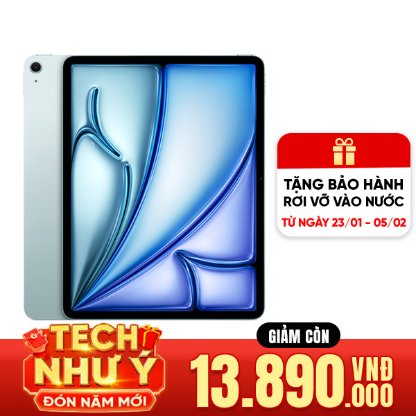 iPad Air 6 M2 11 inch 2024 Wifi 128GB | Chính Hãng Apple Việt Nam