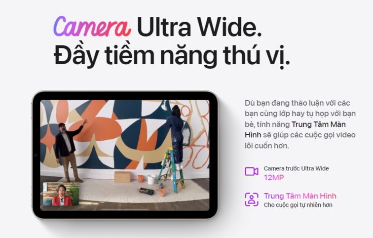 Camera iPad Mini 7