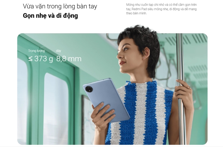 màn hình Xiaomi Redmi Pad SE 8.7 inch