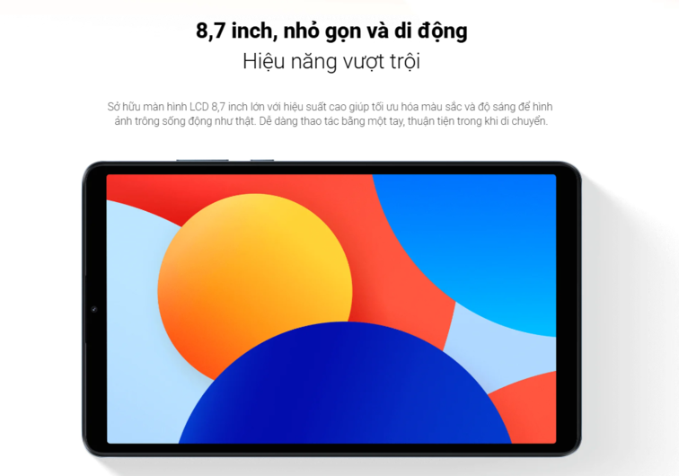 màn hình Xiaomi Redmi Pad SE 8.7 inch