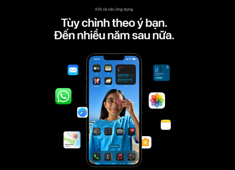 ios 18 trên iphone 16e