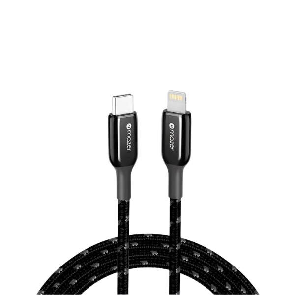 Dây cáp Mazer Infinite LINK Pro 3 Mfi certified USB-C to Lightning 30w 1.25m