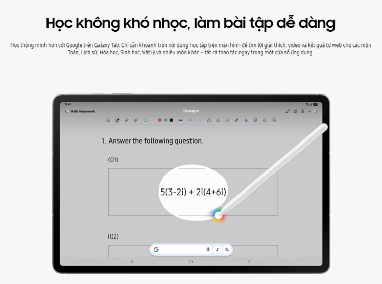 Tính năng AI thông minh