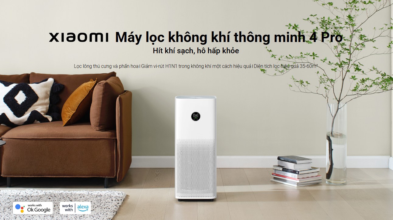 Gía Xiaomi Smart Air Purifier 4 Pro 