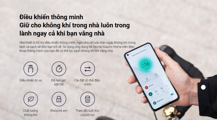 Tích hợp thông minh – Điều khiển dễ dàng mọi lúc, mọi nơi
