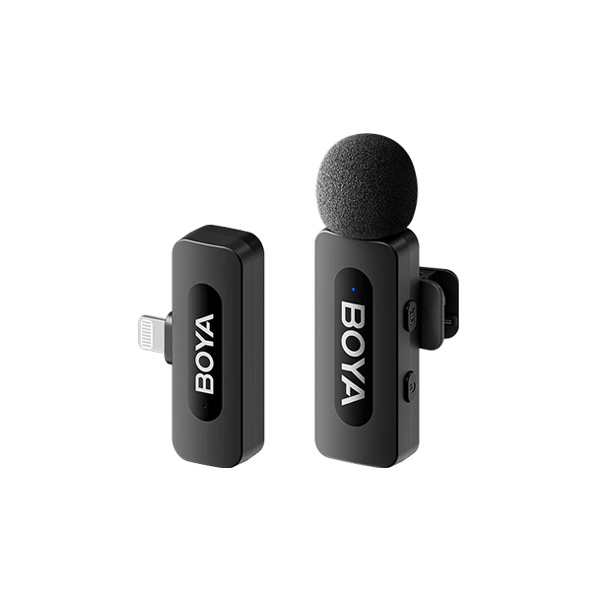 Microphone Thu Âm Không Dây Boya BY-V1 V2.0 (Lightning) Chính Hãng