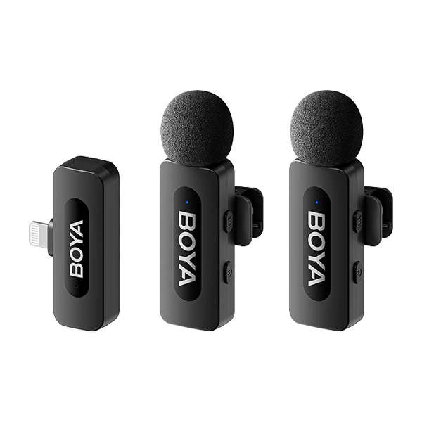 Microphone Thu Âm Không Dây Boya BY-V2 V2.0 (Lightning) Chính Hãng