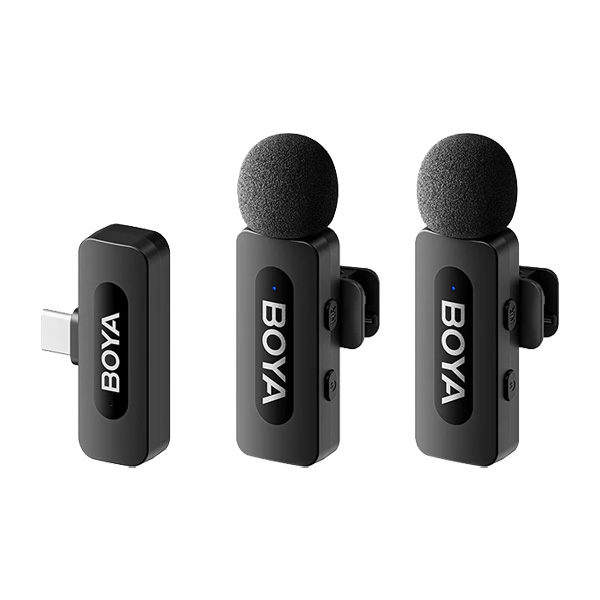 Microphone Thu Âm Không Dây Boya BY-V20 V2.0 (Type-C) Chính Hãng