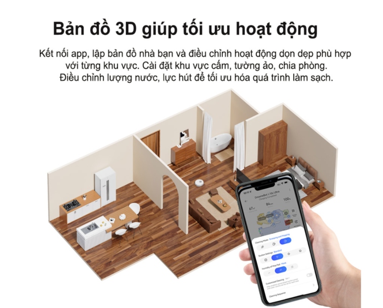 Tính năng lập bản đồ 3D