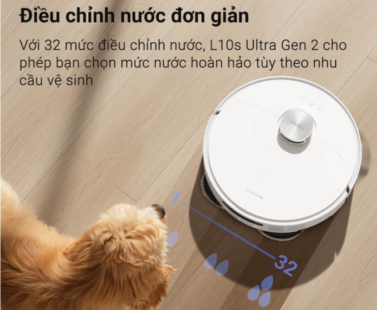 Nhiều chế độ làm sạch thảm linh hoạt