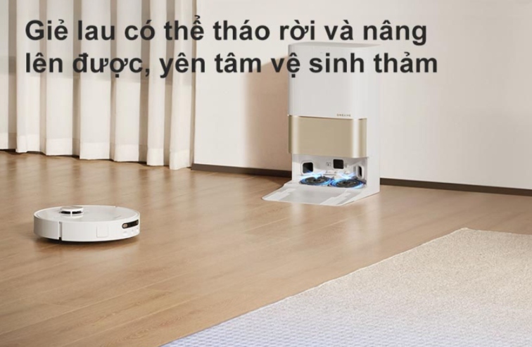 Giẻ lau có thể tháo rời