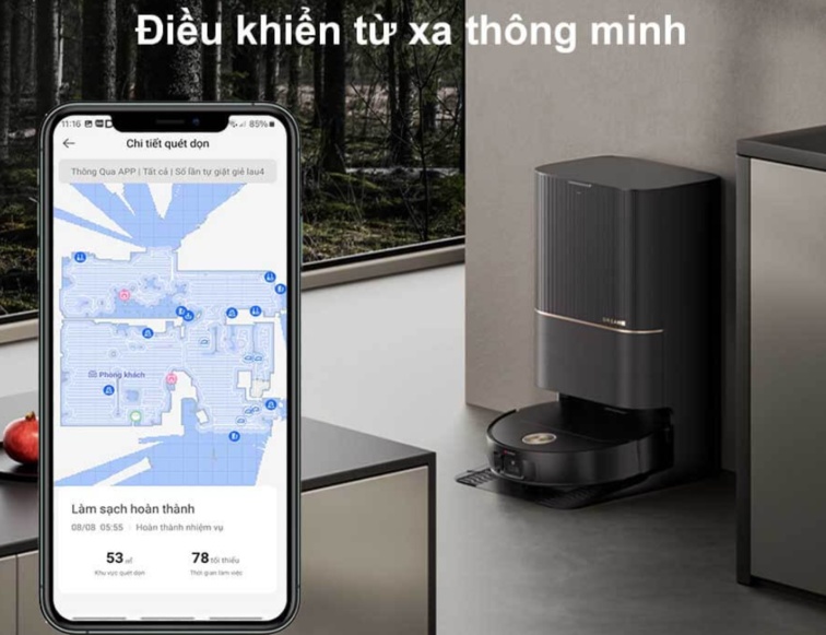 Điều khiển dễ dàng, tiện lợi trong tầm tay