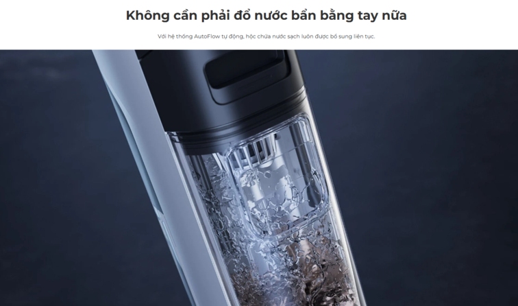 Làm sạch đa bề mặt, linh hoạt và hiệu quả