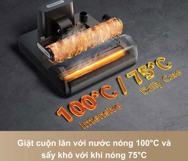 Tự vệ sinh và khử trùng với nước nóng 100°C