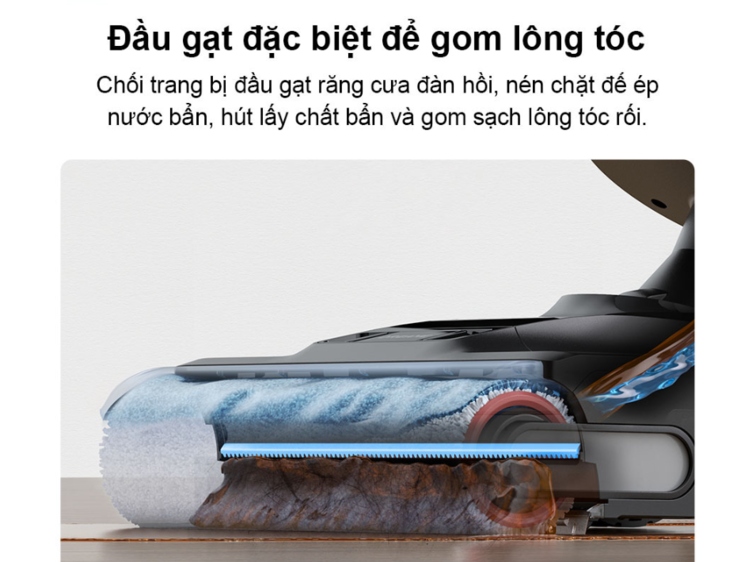 Thiết kế chống rối tóc, lý tưởng cho gia đình có thú cưng