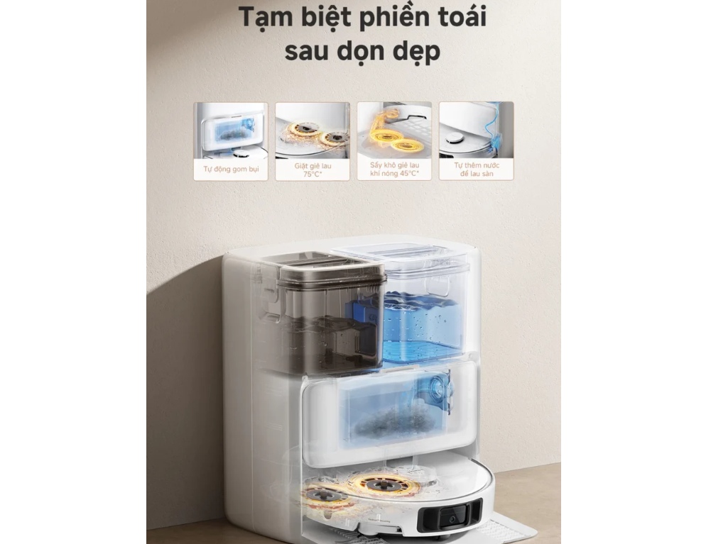 Tạm biệt phiền toái sau dọn dẹp