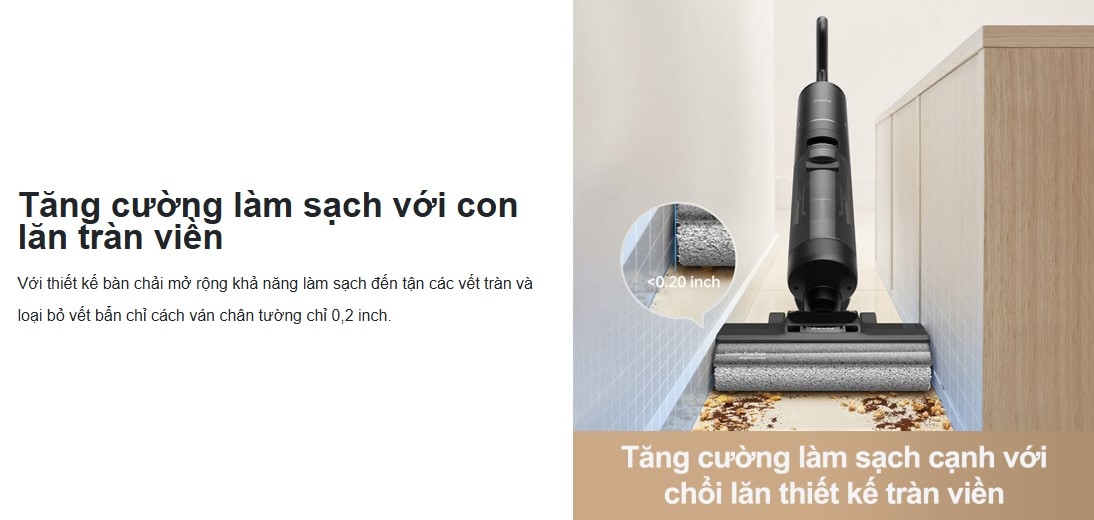 Tăng cường làm sạch hơn