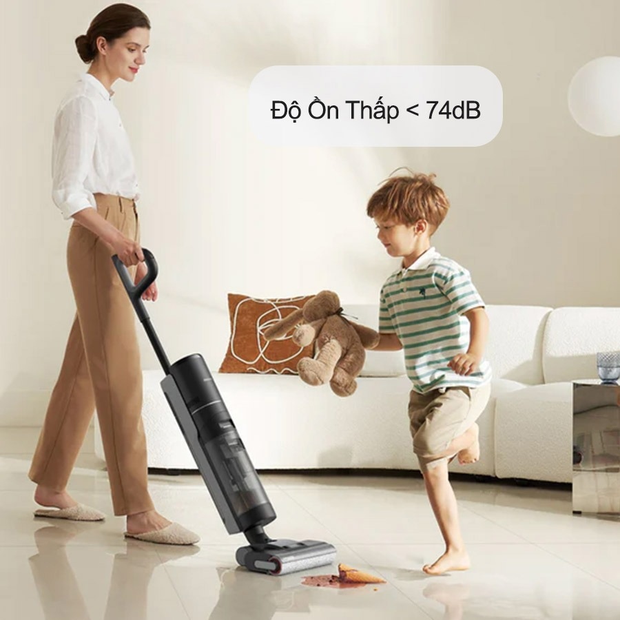 Độ ồn thấp dưới 74dB