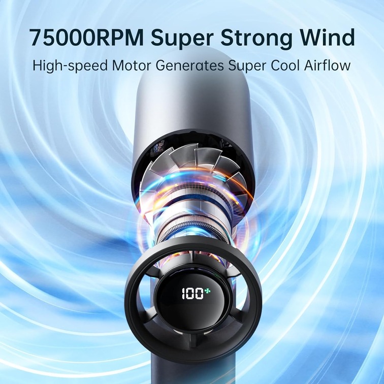 lực gió quạt cầm Jisulife Pro1 FA53