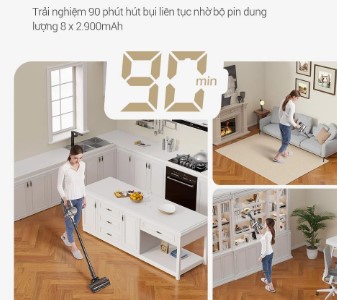 Thời lượng pin kỷ lục 90 phút