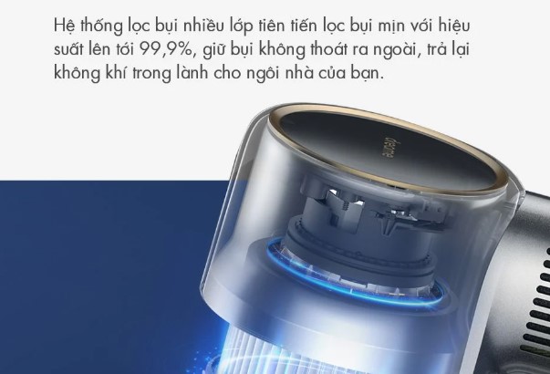 Hệ thống lọc 5 lớp 99,9%