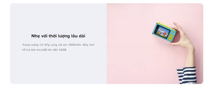 Pin dung lượng lớn 1000mAh