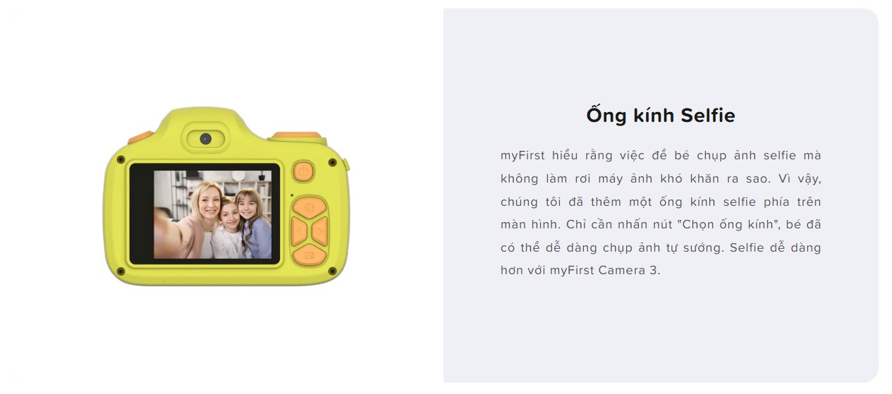 Selfie dễ dàng, tự tin thể hiện