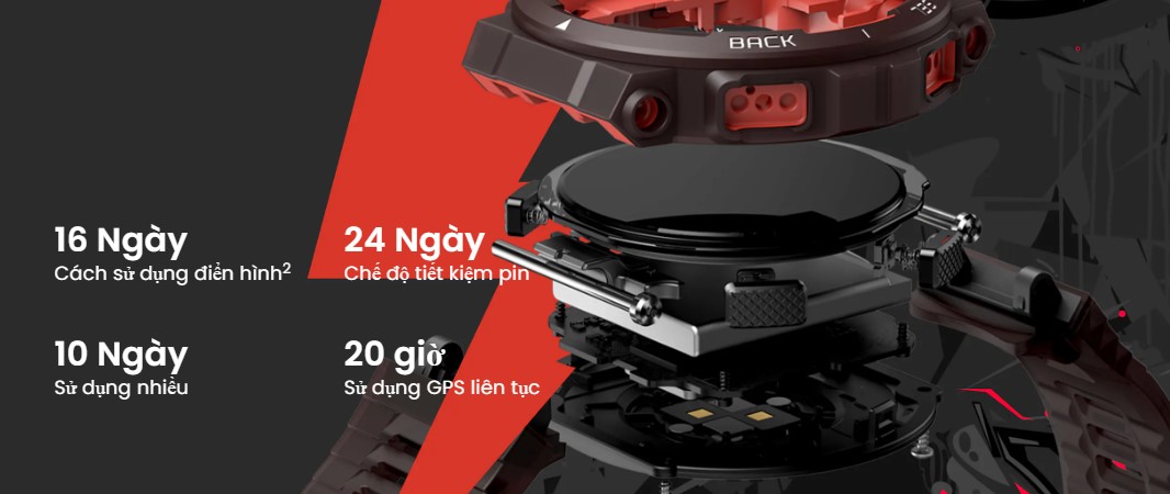 Pin bền bỉ 16 ngày, năng lượng không ngừng nghỉ