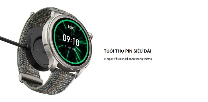 Thời lượng pin ấn tượng, đồng hành bền bỉ