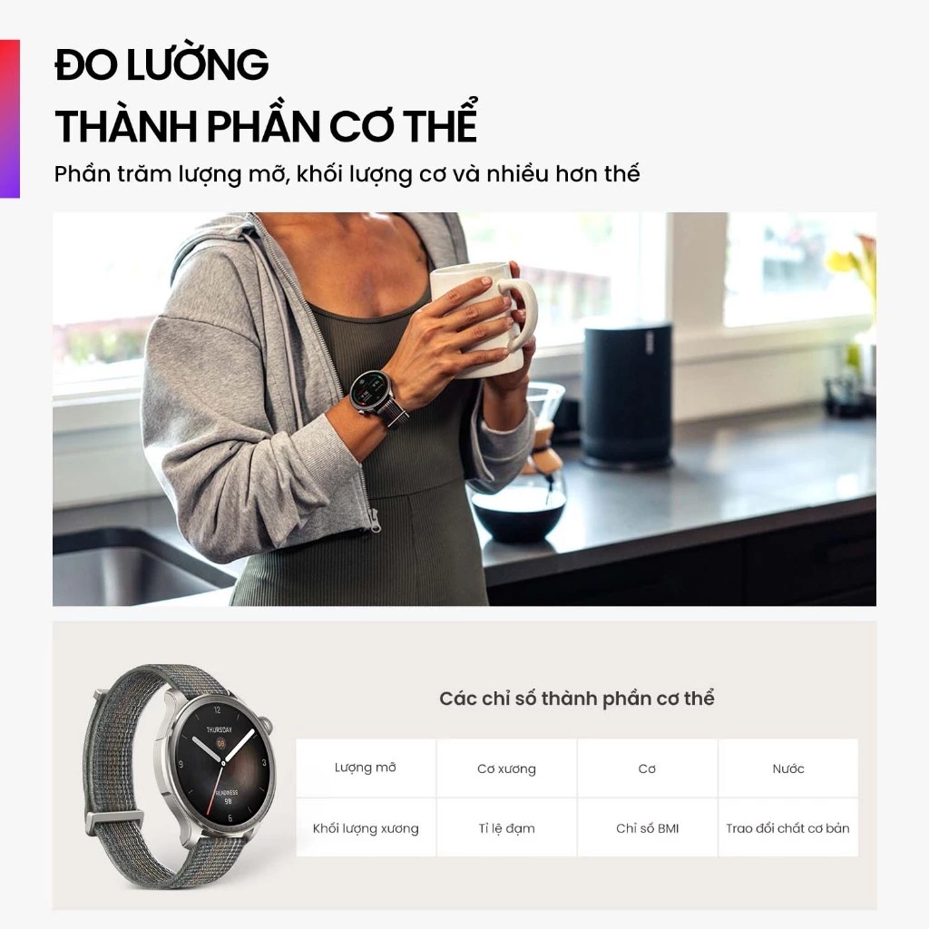 Theo dõi sức khỏe toàn diện, hiểu rõ cơ thể bạn
