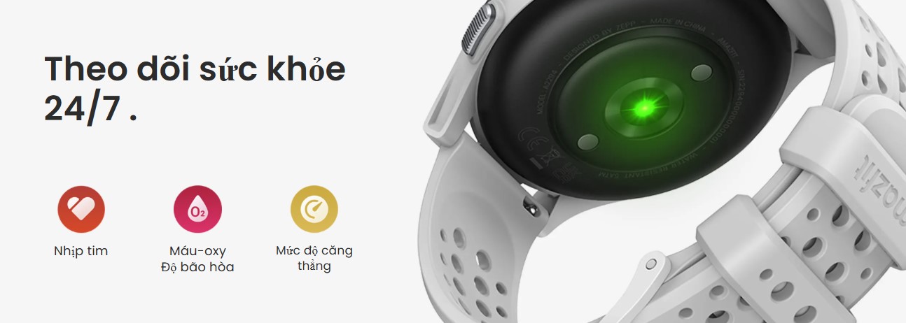 Theo dõi sức khỏe toàn diện 24/7