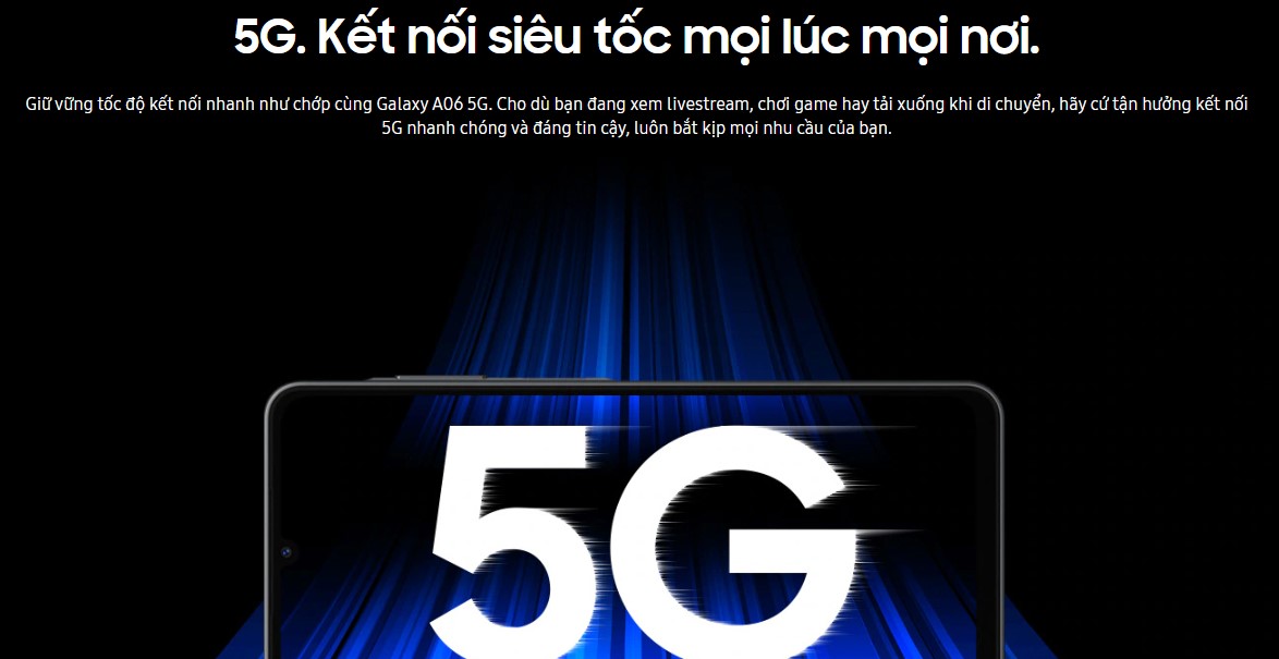 Kết nối 5G siêu tốc