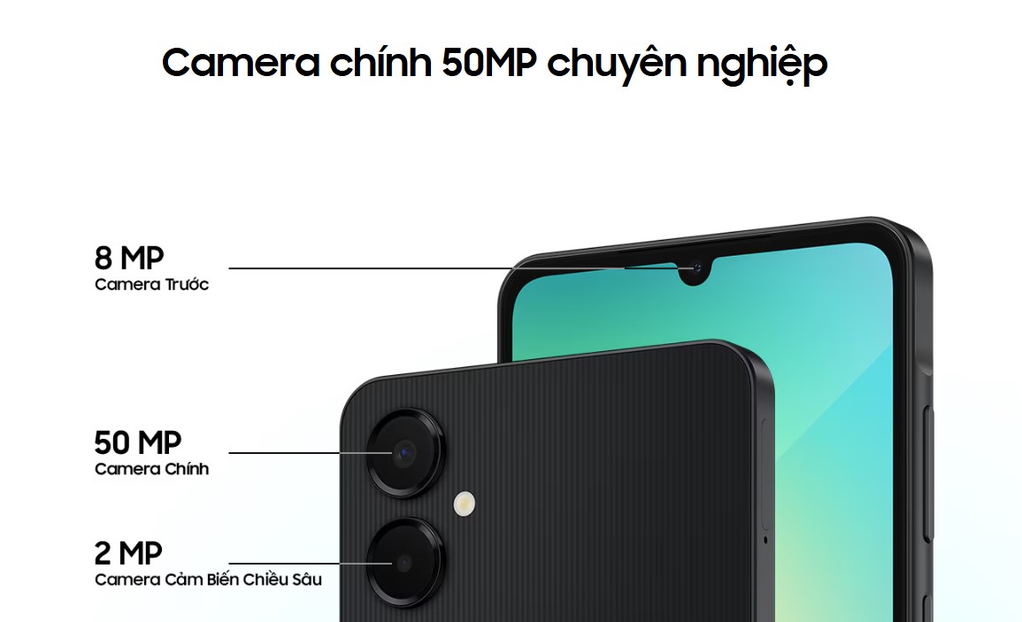 Chụp ảnh sắc nét với Camera chính 50MP 