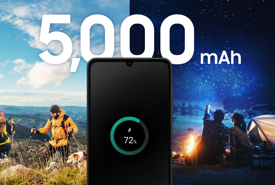 Pin 5.000mAh bền bỉ