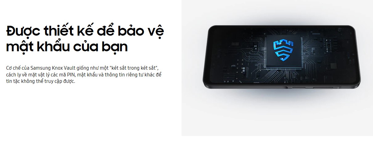 Bảo mật dữ liệu tối ưu với Samsung Knox Vault