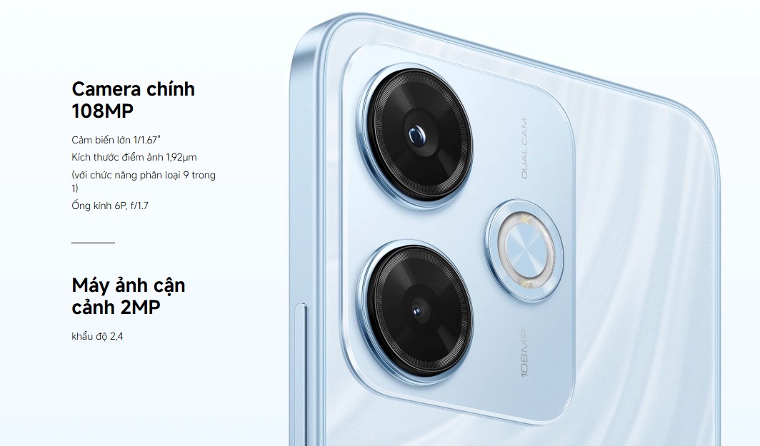 Camera 108MP siêu đêm siêu rõ