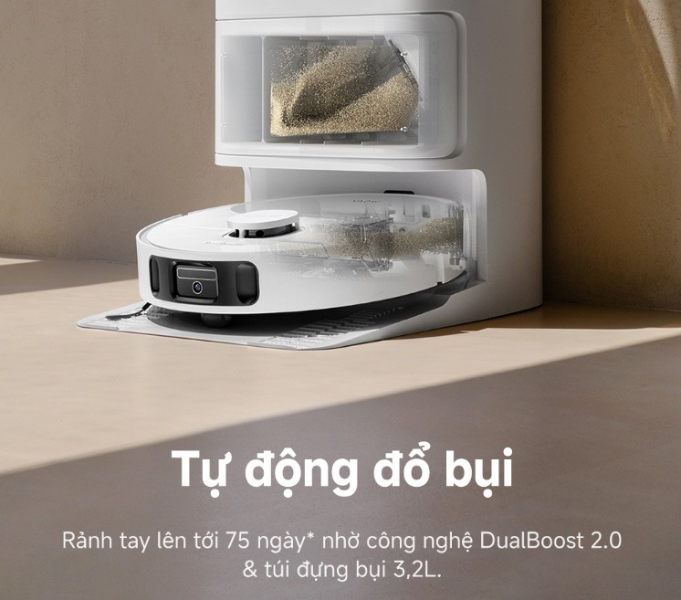 Robot hút bụi lau sàn Mova E30 Ultra