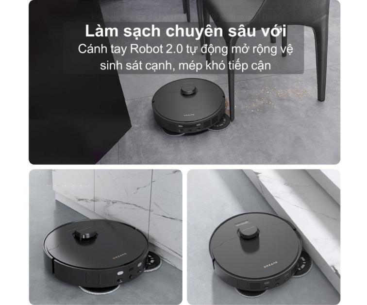 Robot hút bụi lau nhà Dreame Bot X30 Ultra
