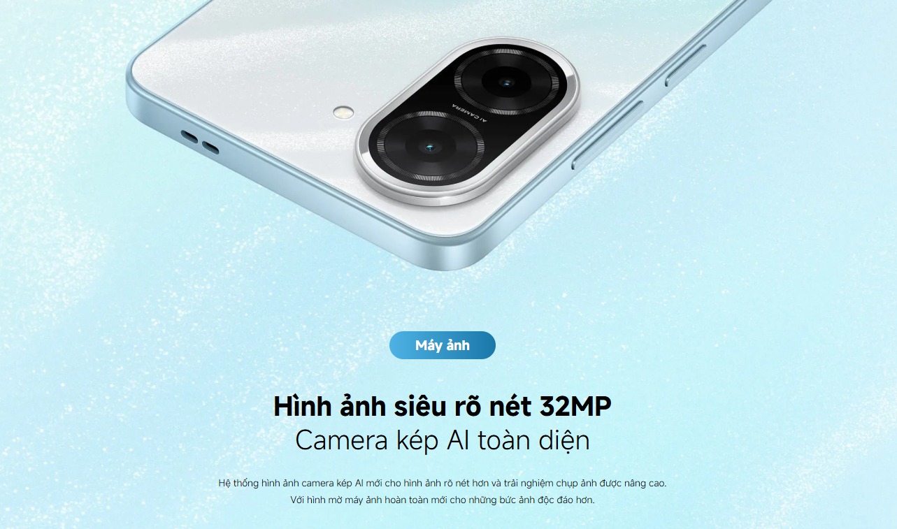 Camera kép AI 32MP
