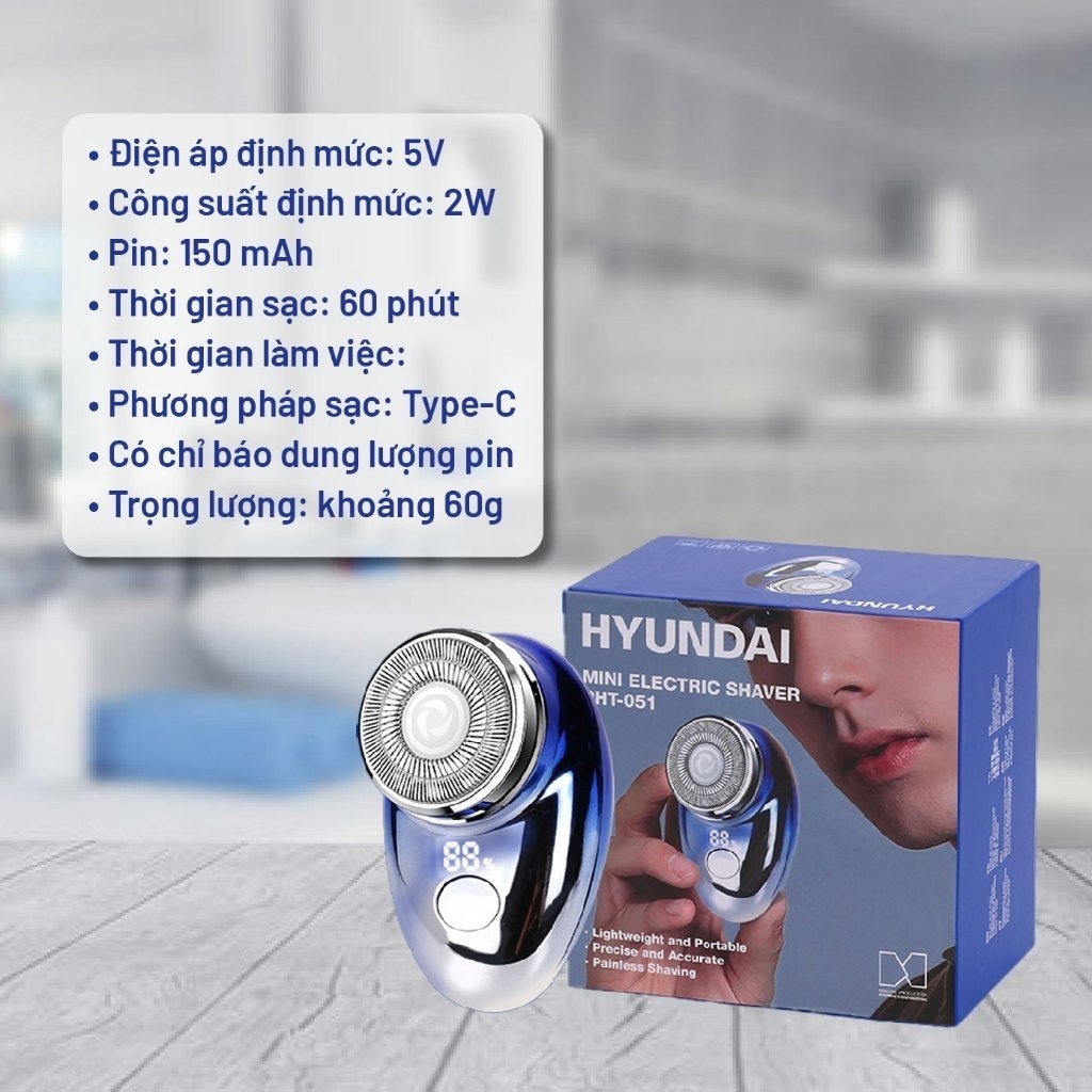 Giá máy cạo râu Hyundai PHT-051
